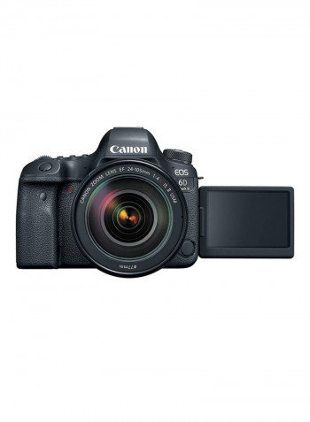 EOS 6D Mark II DSLR With EF 24-105mm f/4L IS II USM Lens 26.2MP,LCD Touchscreen, Built-In Wi-Fi, NFC, Bluetooth And GPS Geotagging Technology