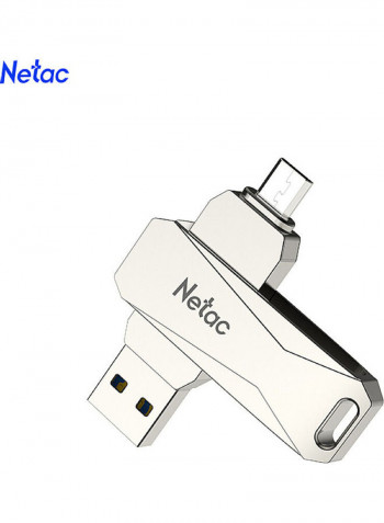 U782C Micro USB Double Interface Flash Drive Silver