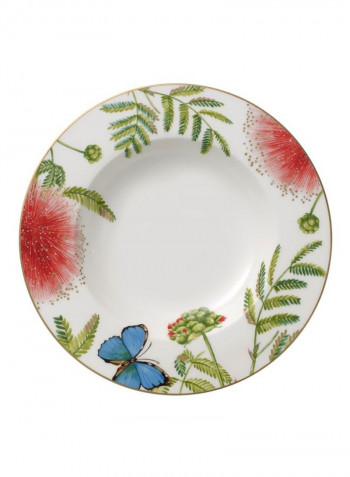 37-Piece Amazonia Anmut Dinner Set White/Green/Red