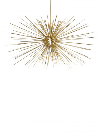 Starburst Chandelier Gold 99.06 x 63.5centimeter