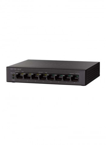 8-Port Ethernet Switch Black