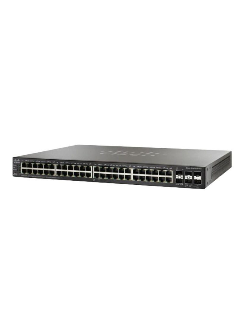 48-Port Gigabit Ethernet Network Switch Black/Silver