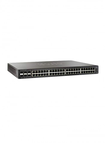53-Port Stackable Managed Switch Black