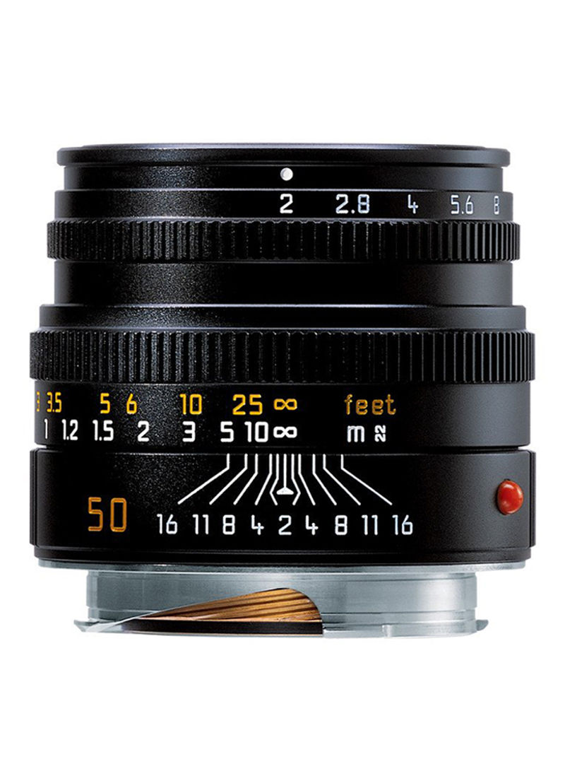Summicron-M 50mm f/2.0 Lens Black