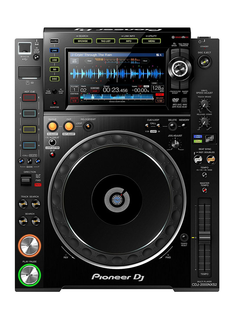 Pro DJ Multi-Player CDJ-2000NXS2 Black