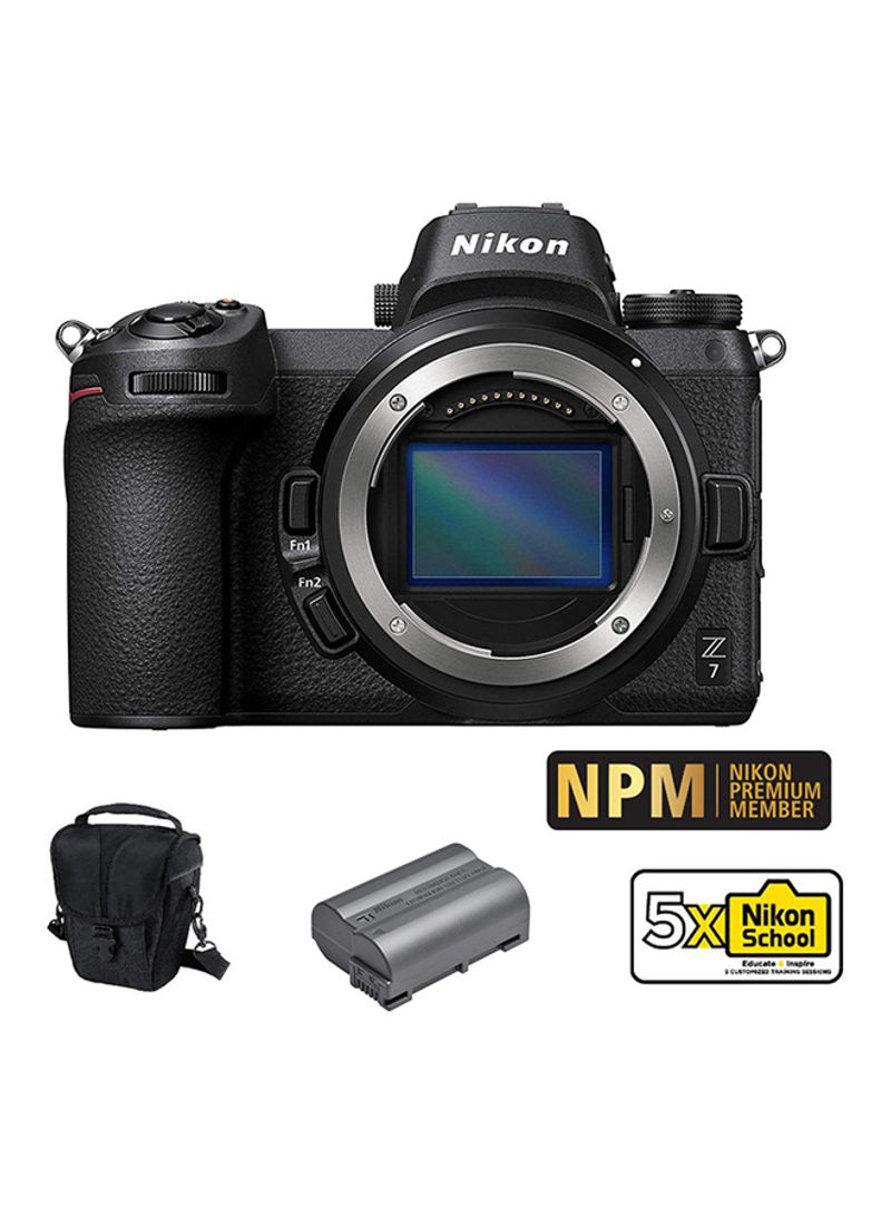 Nikon Z7 Mirrorless Camera Body Only + EN-EL15B  Battery  + Case + Nikon Premium Membership + 5 X Nikon School