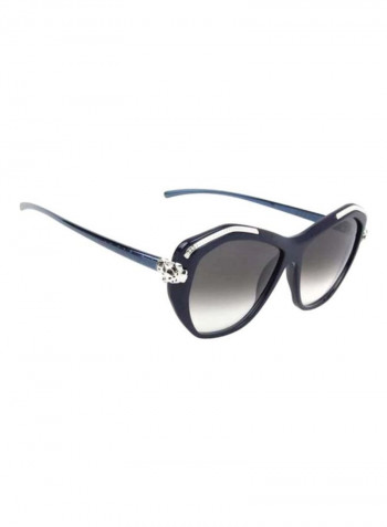 Women's Asymmetrical Frame Sunglasses - Lens Size: 57 mm