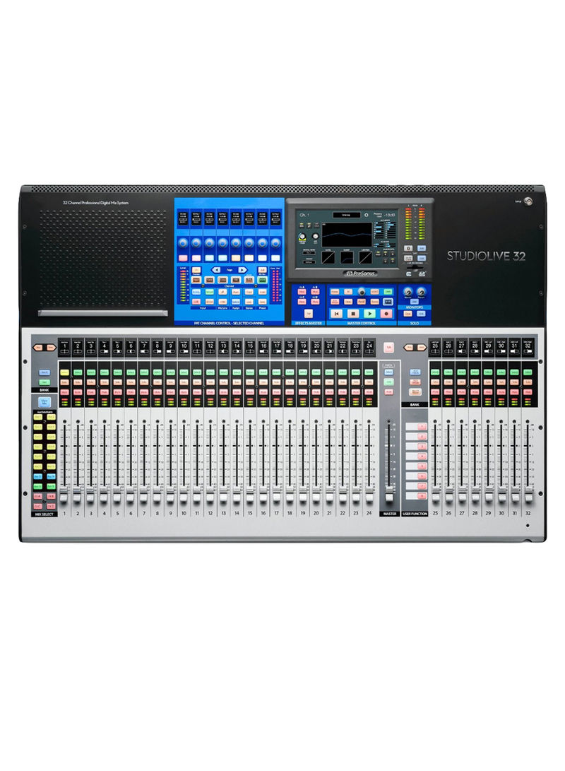 32-Channel Studio live Digital Mixer StudioLive 32 Series 3 Multicolour