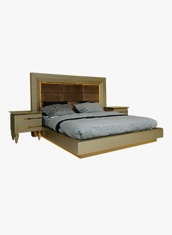 5-Piece Milan Bedroom Set Gold