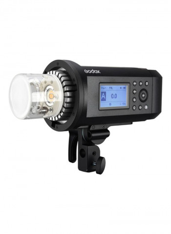 2.4G Wireless Camera Flash Stroke Light 250x125x245millimeter Black