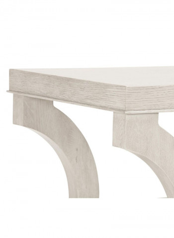 طاولة كونسول دوناتيلا أبيض 58X30X18بوصة
