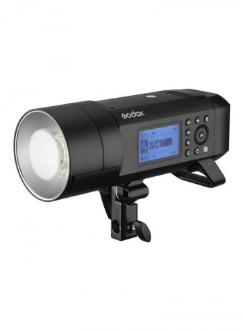 9-Piece All-In-One Photography Flash Light Black