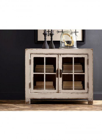Ming Media Cabinet Aged Bisque 306 40x32x18inch
