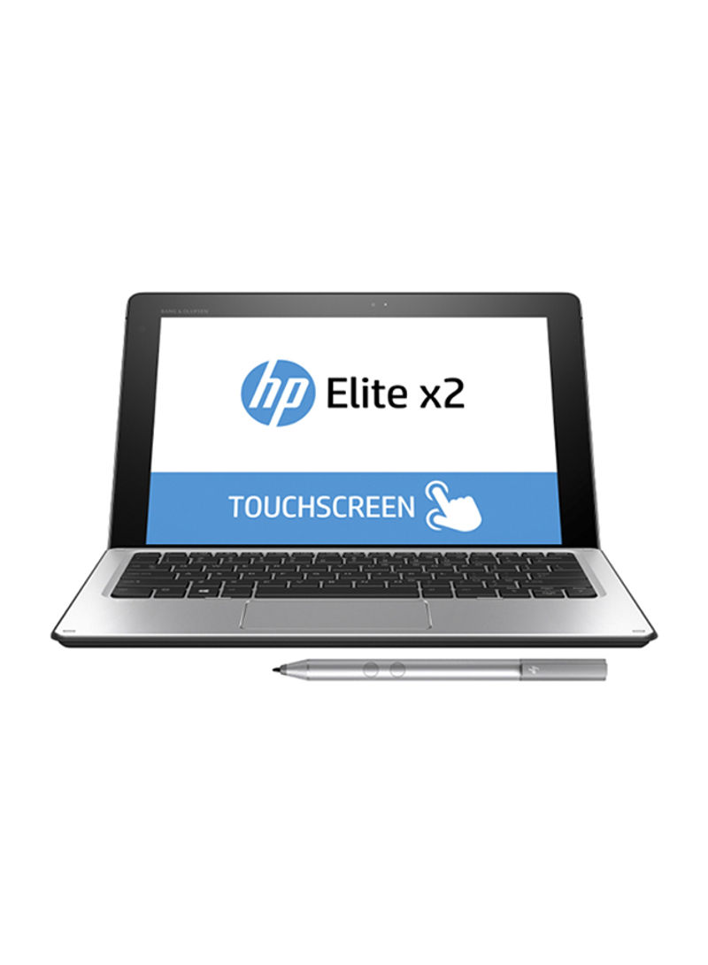 Elite x2 1012 G1 Convertible 2-In-1 Laptop With 12-Inch Display, Core M7 Processor/8GB RAM/256GB SSD/Intel HD Graphics Silver