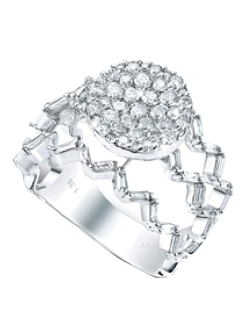 1.38 Ct Diamond Mirage Bling Ring