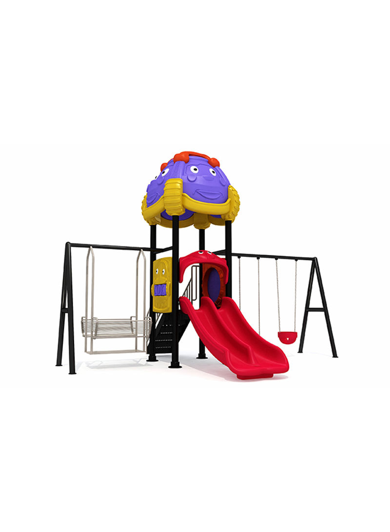 Model No: RW-11033 Card Design Outdoor Playcentre Swings And Slide Set 530 x 400 x 400cm