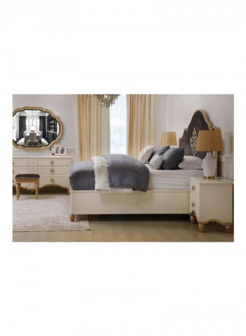 5-Piece Esterford Bedroom Set Beige/Grey