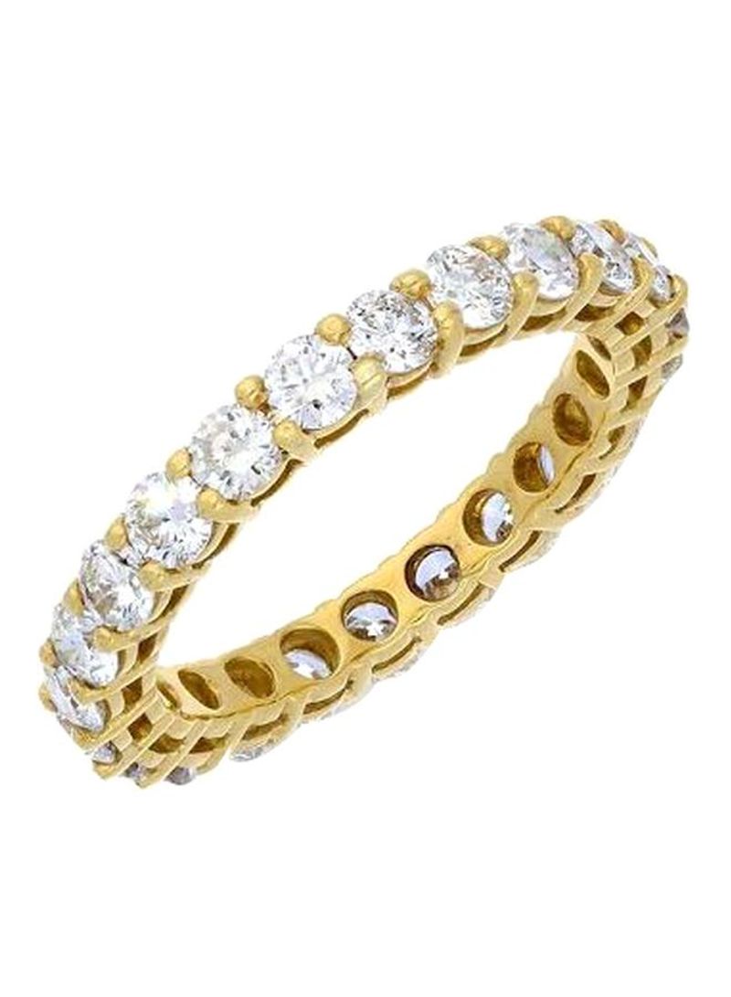18 Karat Gold 2.15Ct Diamond Studded Ring