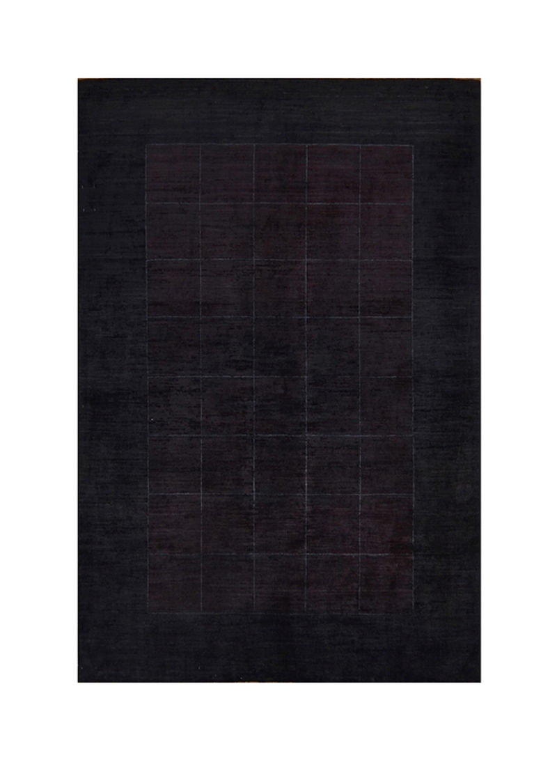 Modern Chooby Carpet Black 200x150centimeter
