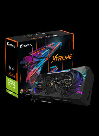 Aorus GeForce RTX 3080 Xtreme 10GB Graphics Card Black