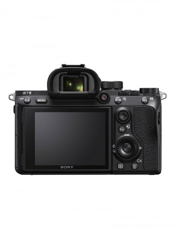 Alpha a7 III Mirrorless Camera Body 24MP With Tilt Touchscreen, Built-in Wi-Fi And Bluetooth
