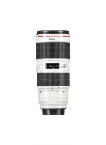 EF 70-200mm f/2.8L IS III USM Digital Camera Lens For Canon White/Black