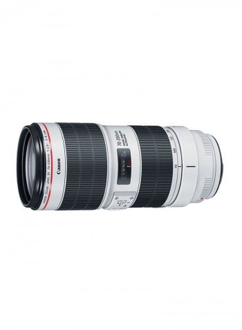 EF 70-200mm f/2.8L IS III USM Lens White/Black