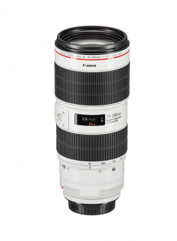 EF 70-200mm f/2.8L IS III USM Lens White/Black