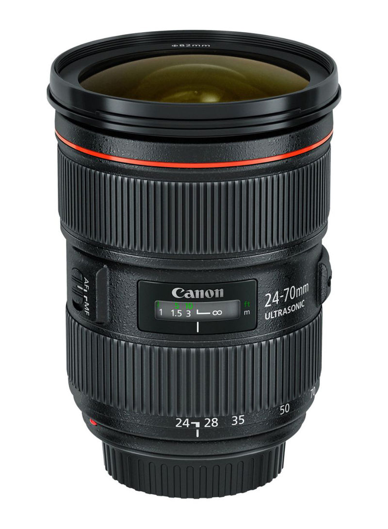 EF 24-70mm f/2.8L II USM Zoom Lens For Canon Black