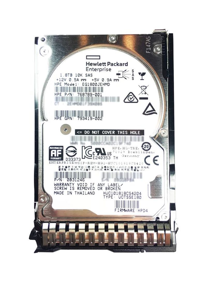 SAS Internal Hard Drive 1.8TB Black
