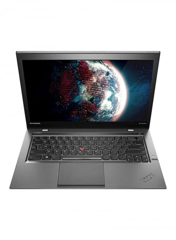 ThinkPad X1 Carbon With 14-Inch Display, Core i7 Processor/16GB RAM/512GB SSD/Intel HD Graphics 620 With Arabic/English Keyboard Black