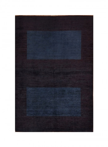 Modern Chooby Carpet Black/Blue 200x150centimeter