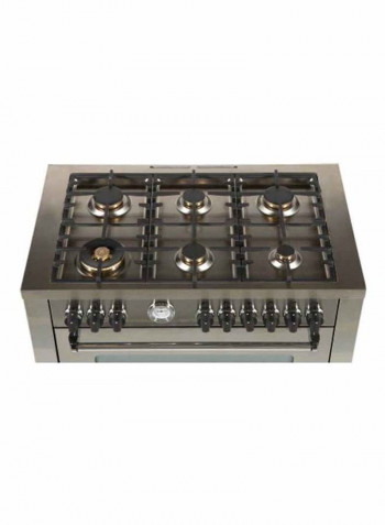 6-Burner Cooking Range MAS1006GGVLXE silver