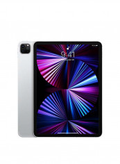 iPad Pro 2021 (3rd Generation) 11-Inch, M1 Chip, 1TB, Wi-Fi, 5G, Silver with Facetime - International Specs