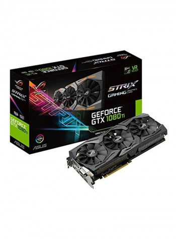 GeForce 11GB OC Edition VR Ready 5K HD Graphics Card Black