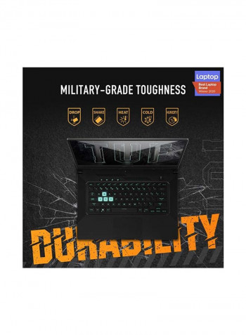 TUF DASH F15 FX516P Gaming Laptop With 15.6-Inch Display, Core i7-11370H Processer/16GB RAM/1TB SSD/8GB Nvidia GeForce RTX 3070 Graphics Card Eclipse Grey