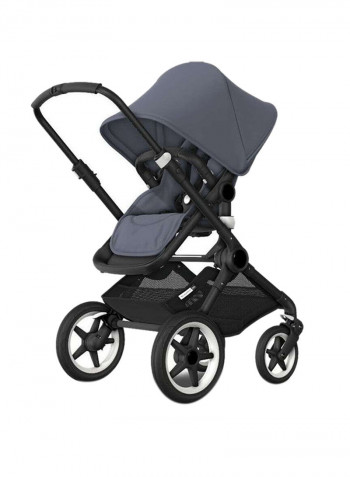 Fox2 Baby Stroller Black/Steel Blue
