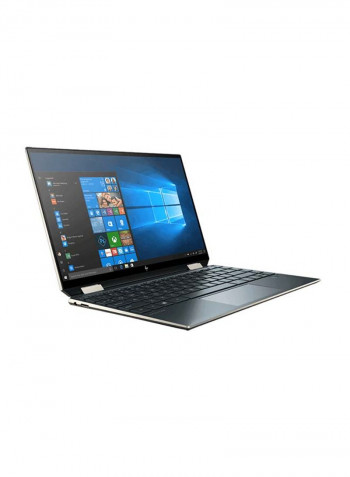 Spectre x360 Convertible 2 In 1 Laptop With 13.3-Inch Diplay, Core i7 1065G7 Processor/16GB RAM/1 TB SSD/Intel Iris Plus Graphics Poseidon Blue