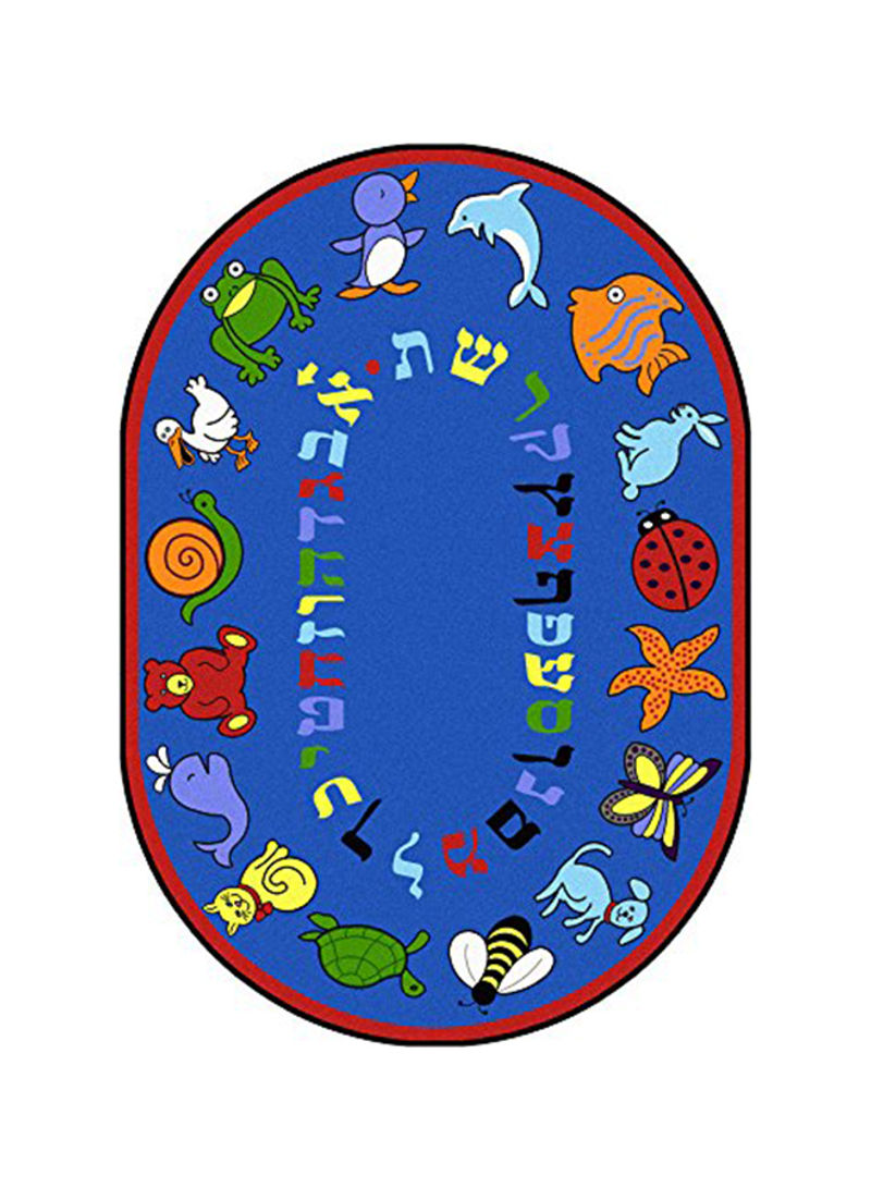 Kid Essentials Early Childhood Area Rug Blue/Red 327.66 x 401.32centimeter