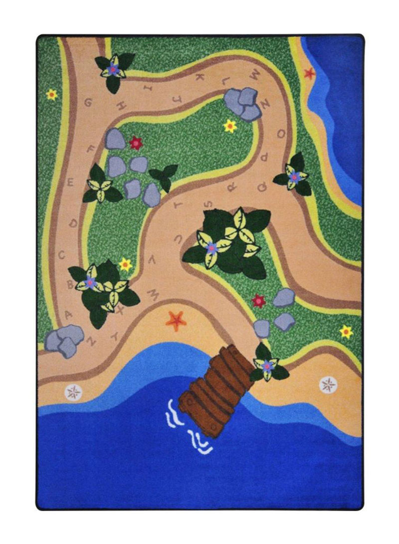 Kid Essentials Early Childhood Sandy Shores Area Rug Multicolour 327.66 x 401.32centimeter
