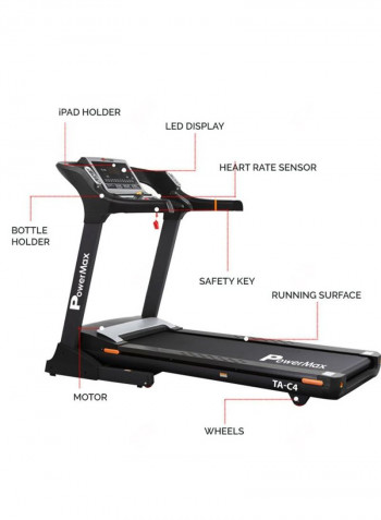 Motorized Treadmill With LCD Display