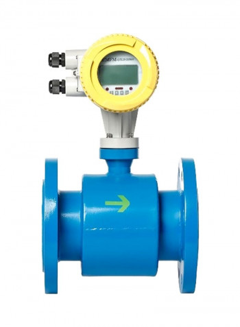 Electromagnetic Flowmeter Blue/Yellow 100inch