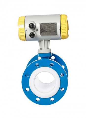 Electromagnetic Flowmeter Blue/Yellow 100inch