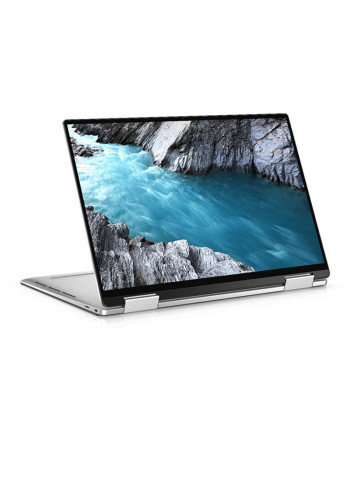 XPS 7390 Convertible 2-In-1 laptop With 13.3-Inch Display, Core i7 Processor/16GB RAM/512GB SSD/Intel UHD Graphics Silver