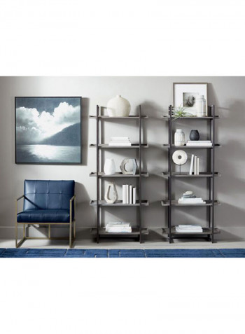 Dillonvale Display Bookcase Grey 30inch