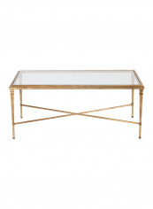 Heron Coffee Table Bullion 45x19.25x28inch