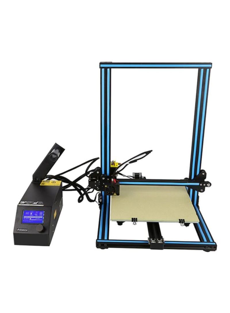 CR-10 Aluminium Frame DIY 3D Printer 30x30x40cm Black/Blue