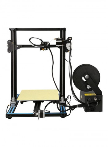 CR-10 Aluminium Frame DIY 3D Printer 30x30x40cm Black/Blue