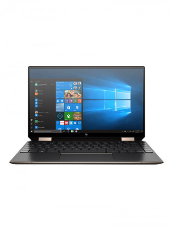 Spectre x360 13-aw0008ne Convertible Laptop With 13.3-Inch Display, Core i7-1065G7 Processor/16GB RAM/1TB SDD - 32GB OPTANE/Intel Iris Plus Graphics And English/Arabic Keyboard Black