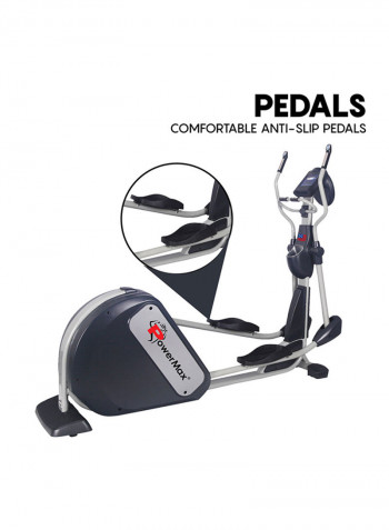 Fitness EC-2000 Elliptical Cross Trainer With Big Stride Length Perfect For Your Gym 160kg